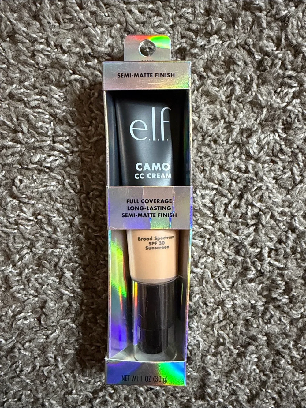 E.L.F Camo CC Cream Full Coverage Semi-Matte Finish Light 280 N